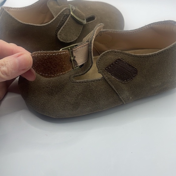 NEW WITH TAGS Gender Neutral Cito Suede Leather Shoes | Brown - Minimo Boden - Picture 9 of 9